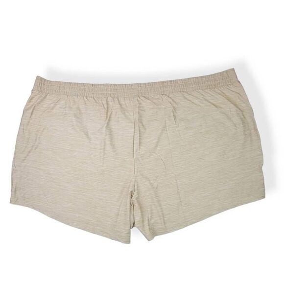 All In Motion  Heather Beige Knit Shorts 4X - Picture 1 of 3